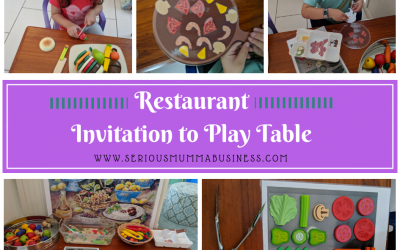 Restaurant Invitation to Play Table